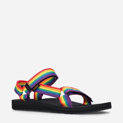 Teva Women's Original Universal Rainbow Pride Hiking Sandals Sale NZ (YPLIZ-1367)